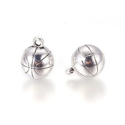 Tibetan Style Zinc Alloy Charms PALLOY-F248-040AS-1