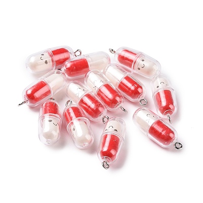 Translucent Plastic Pendants LS-KY-L006-29A-1
