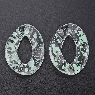 Transparent Acrylic Linking Rings OACR-N009-014A-15-1
