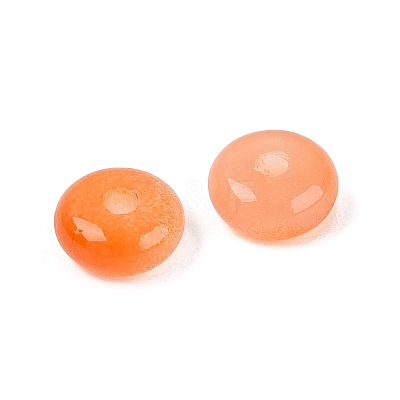 Baking Paint Imitation Jade Glass Beads GL-N006-01A-07-1