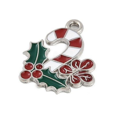 Christmas Theme Alloy Enamel Pendants ENAM-Z020-02D-1