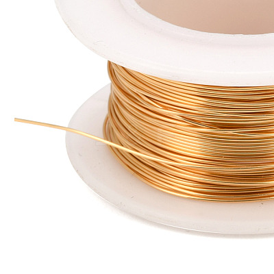 Round Copper Jewelry Wire CWIR-I002-0.6mm-G-NR-1