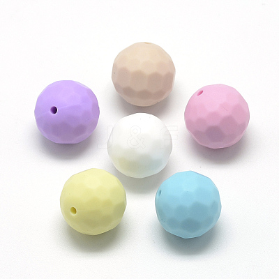 Food Grade Eco-Friendly Silicone Beads X-SIL-T037-M-1
