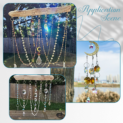 100Pcs Glass Charms GLAA-SP0001-69-1