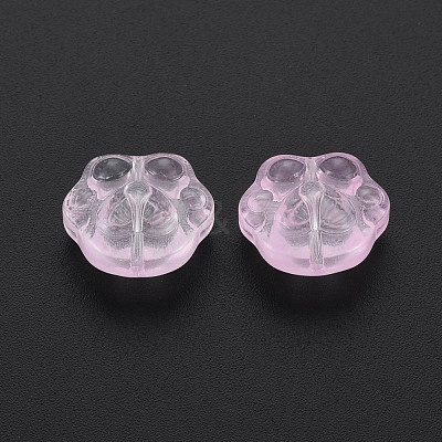 Transparent Baking Paint Glass Beads GLAA-S190-021-A03-1