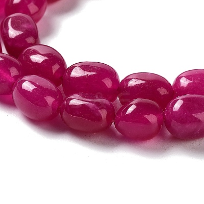 Natural White Jade Beads Strands G-E614-B01-04-1