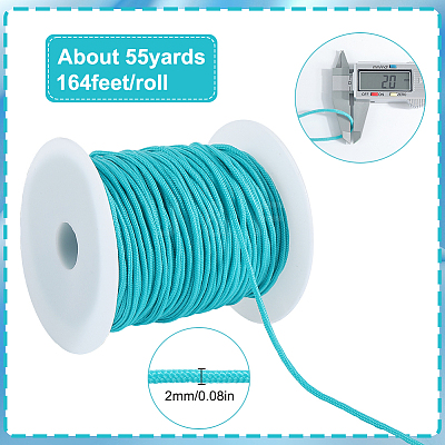 50M 16 Inner Cores Polyester & Spandex Cord Ropes RCP-SP0001-01D-1