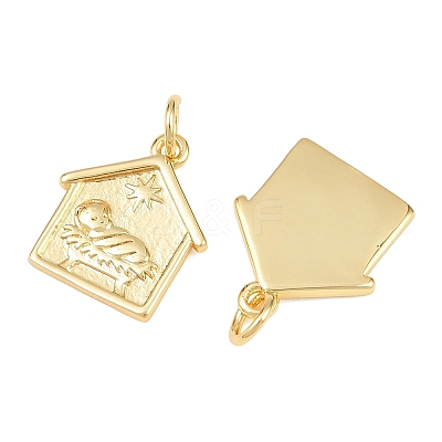 Brass Pendants KK-L275-45G-01-1