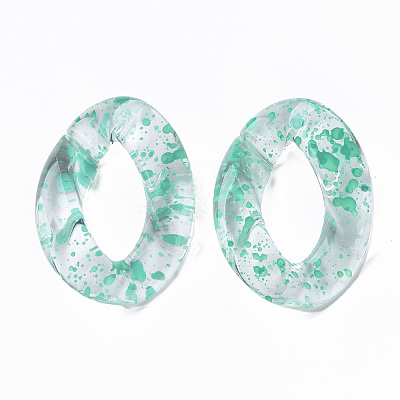 Transparent Acrylic Linking Rings OACR-N009-014A-04-1