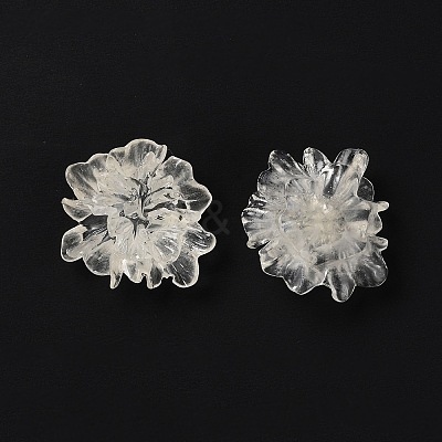 Transparent Resin Cabochons X-RESI-G027-01A-1