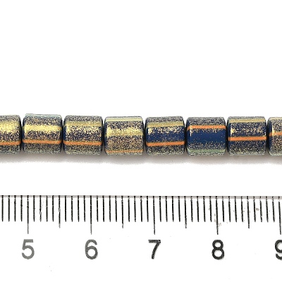 Polymer Clay Beads Strands CLAY-H006-04O-1