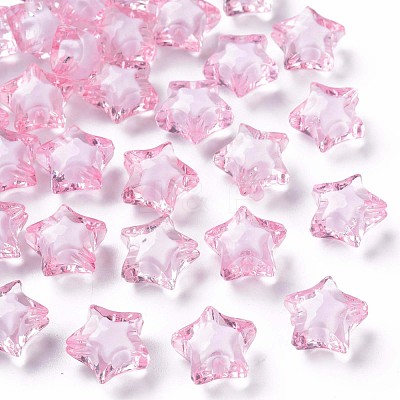 Transparent Acrylic Beads TACR-S152-02A-703-1