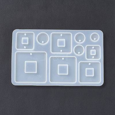 DIY Pendant Silicone Molds DIY-E065-07F-1