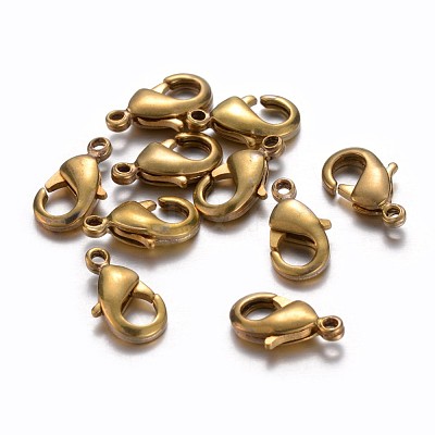 Brass Lobster Claw Clasps EC100-C-1