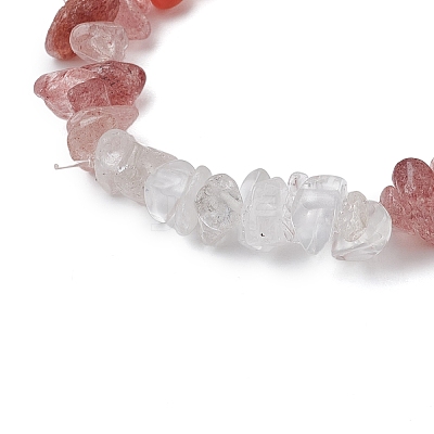 Gemstone Stretch Bracelet BJEW-JB11012-07-1