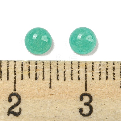 Natural White Jade Dyed Cabochons G-H309-03-26-1