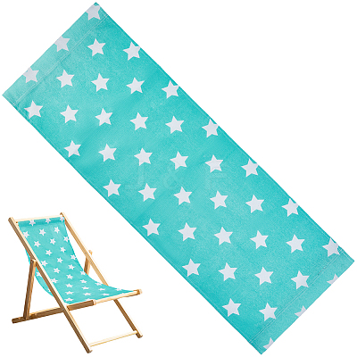 1Pc Star Pattern Chair Polycotton Cloth AJEW-GF0015-38E-1