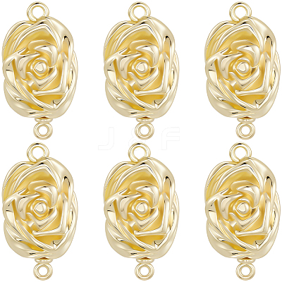 6Pcs Brass Box Clasps KK-BBC0020-08-1