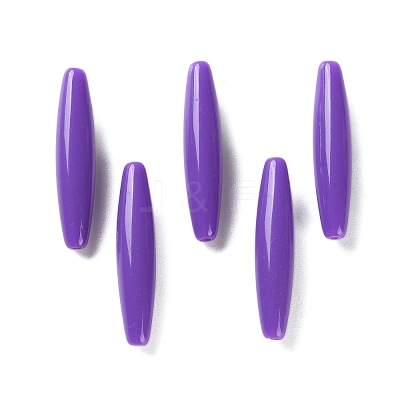 Opaque Acrylic Beads OACR-M015-14E-1