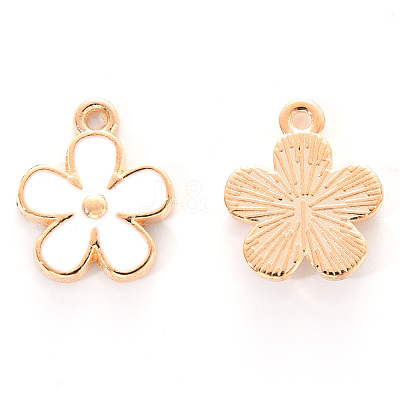 Alloy Enamel Charms ENAM-R059-02C-RS-1