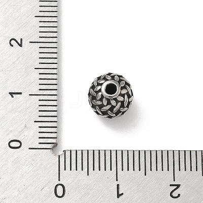 304 Stainless Steel Beads STAS-H238-08D-AS-1