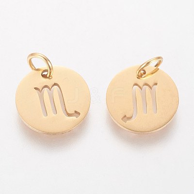 Ion Plating(IP) 304 Stainless Steel Pendants A-STAS-Q201-T445-8G-1