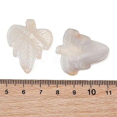 Natural Grey Agate Carved Pendants GG-CBA3D9B-06B-1