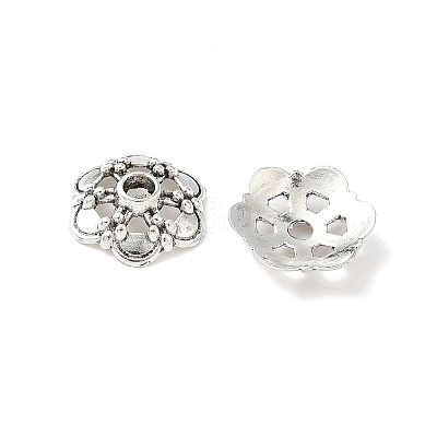 Tibetan Style Alloy Bead Caps FIND-B050-02AS-03-1