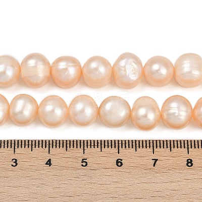 Natural Cultured Freshwater Pearl Beads Strands PEAR-I007-07Z-04B-1