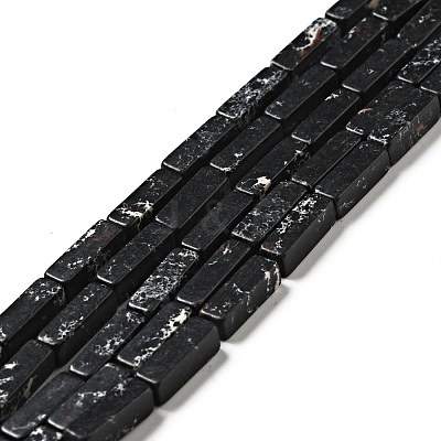 Synthetic Imperial Jasper Bead Strands G-E508-02M-1