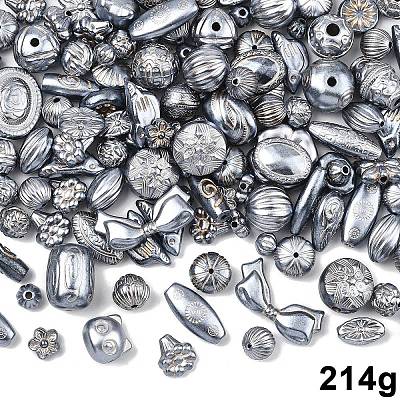 214G Pearlized Opaque Acrylic Beads OACR-YW0004-40-1