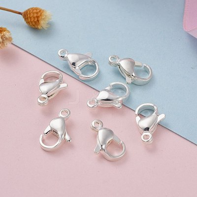 304 Stainless Steel Lobster Claw Clasps STAS-E464-21E-S-1