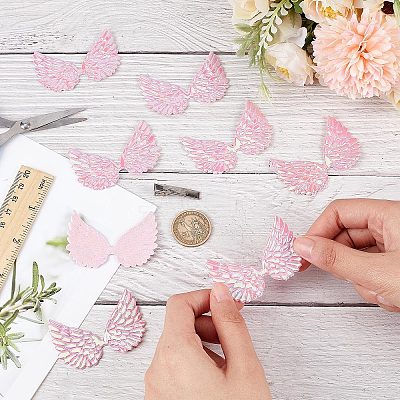 Imitation Leather Cloth Iron on/Sew on Patches DIY-WH0177-84D-1