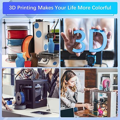 330M PLA 3D Printer Filament OCOR-WH0081-39A-1