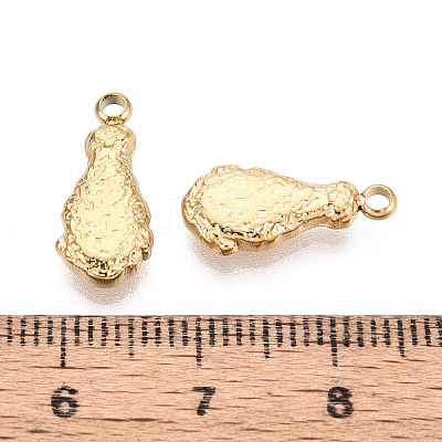 304 Stainless Steel Pendants STAS-T067-76G-1