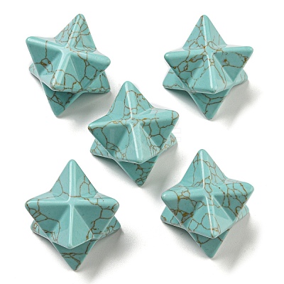 Dyed Synthetic Turquoise Beads G-A206-01B-55B-1