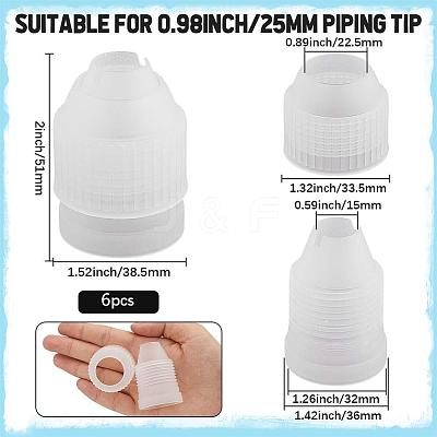 Plastic Icing Piping Bag Nozzle Converter KY-SP0001-42B-1