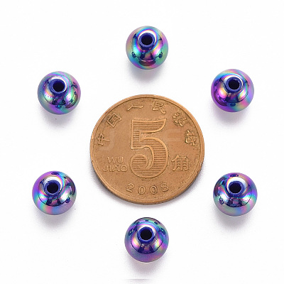 Opaque Acrylic Beads MACR-S370-D8mm-S014-1
