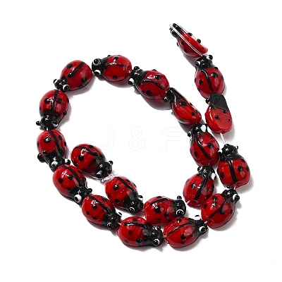 Handmade Lampwork Beads Strands X1-LAMP-TD001-3-1