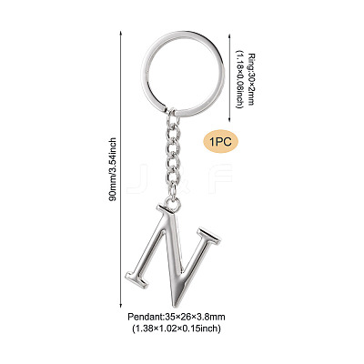 Alloy Keychains KEYC-TADJ0001-11N-1