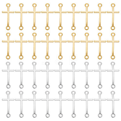 36Pcs Alloy Links/Connectors FIND-ME0004-29-1
