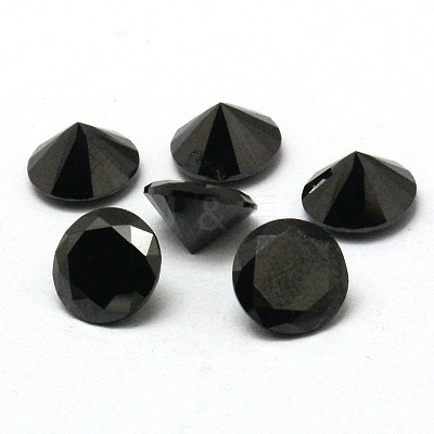 Diamond Shape Grade A Cubic Zirconia Cabochons ZIRC-M002-1mm-008-1