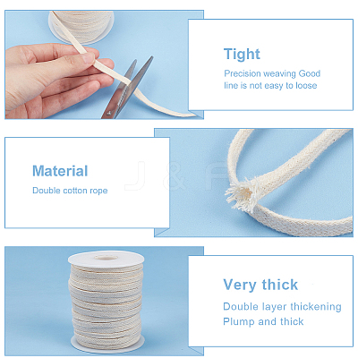 25M Flat Cotton Hollow Cord OCOR-BC0006-32A-1