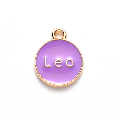 Alloy Enamel Pendants LS-ENAM-S124-01A-01G-1