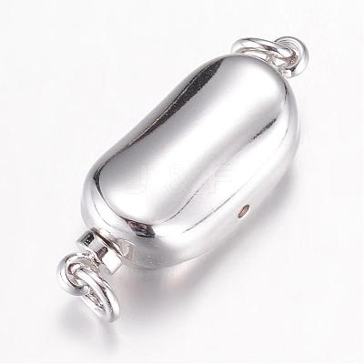 Tarnish Resistant 304 Stainless Steel Box Clasps STAS-G071-49P-1