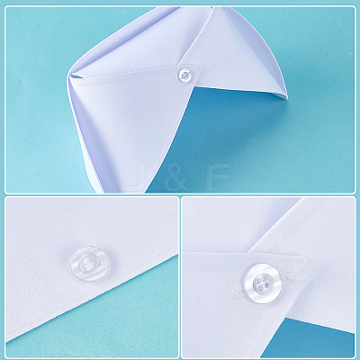 10Pcs Cotton Nurse Hat AJEW-CN0007-43-1