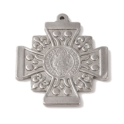 Non-Tarnish 304 Stainless Steel Pendants STAS-Z058-04P-03-1