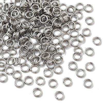 304 Stainless Steel Split Rings STAS-M118-01P-5mm-1
