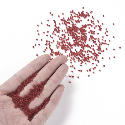 12/0 FGB Grade A Round Glass Seed Beads SEED-Q006-M08-1