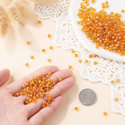 Picasso Baking Paint Glass Seed Beads SEED-TA0001-62C-1